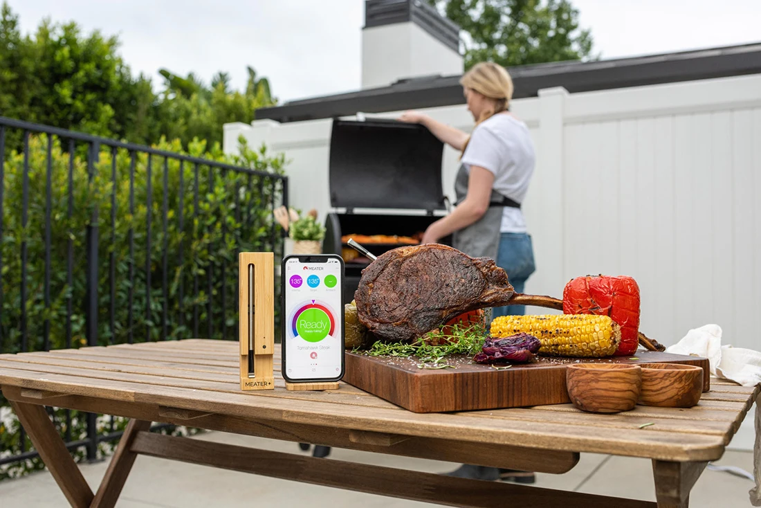 MEATER Plus single-probe cooking thermometer manufacturer reference