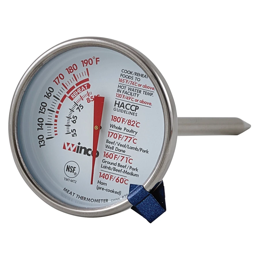 Winco TMT-MT2 two-inch dial meat thermometer manufacturer reference